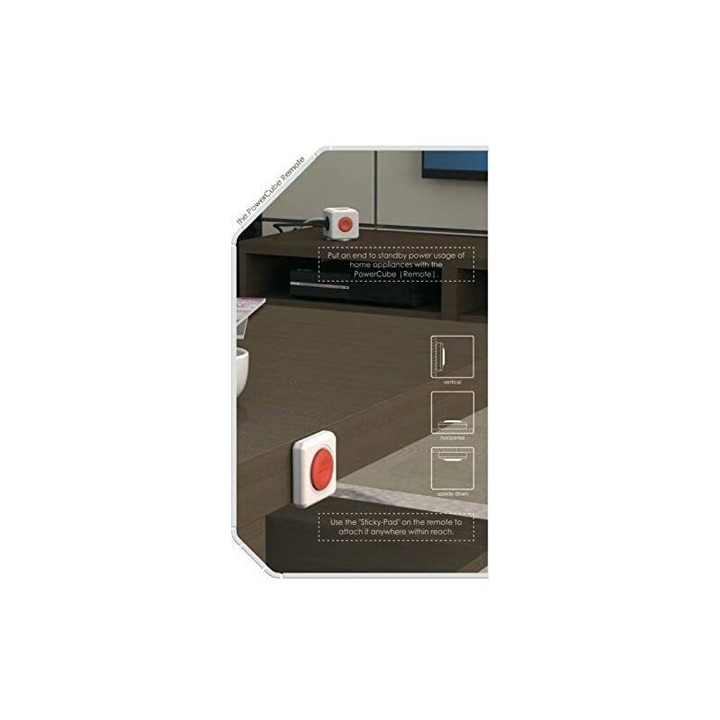 

POWERCUBE EXTENDED REMOTE SET Black