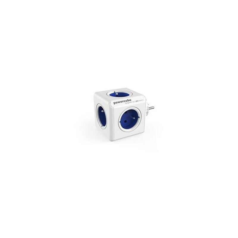 

PowerCube Original Type E Interior 5AC Outlet(s) Azul Base múltiple - Bases múltiples (Interior, 5 Salidas AC, Tipo E (FR), Azul, CE, 16 A)