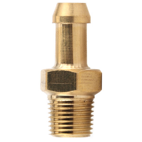 Alloggiamento del compressore turbocompressore Raccordo per tubo flessibile con capezzolo boost in ottone 1/8 pollici 27 NPT Oro