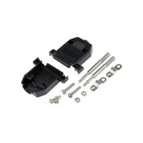 Alloggiamento in plastica Sub-D 26pin HD Viti lunghe NERO