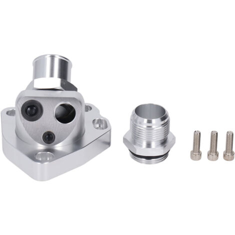 Alloggiamento termostato con collo girevole, tubo flessibile del radiatore del liquido di raffreddamento del motore color argento, serie K K20 K20A K20A2 TSX CRV
