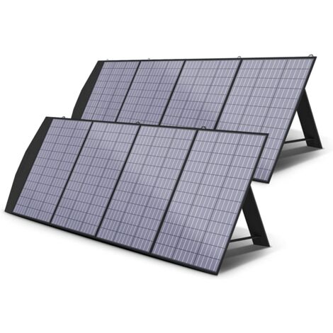 Allpowers – Panneau solaire pliable 200W – Efficacité 22% – Dimensions déplié 2230x650mm – Poids 6,3kg – Sortie MC-4 pour générateurs solaires