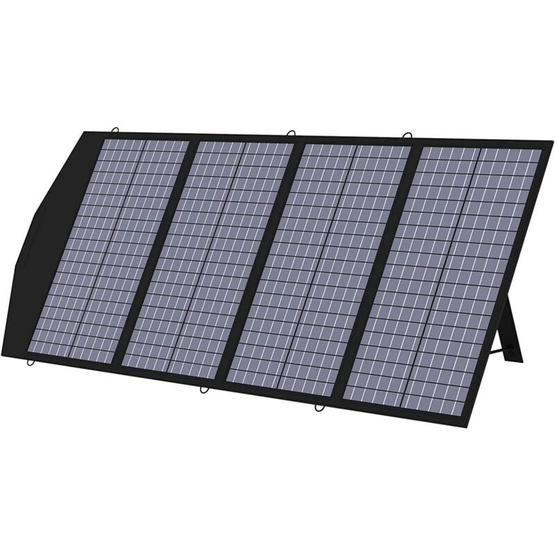 Allpowers - Panneau Solaire Pliable de 140 w - Kit de Chargement Solaire Chargeur Solaire Portable avec Sortie MC-4 pour Camping Centrale électrique