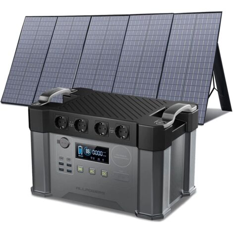 Powerstation e generatore solare con pannello solare da 260 W, 1,10 Wh -  PEARL