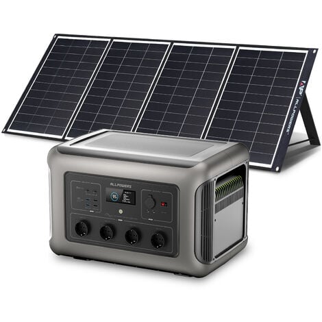 Station d'énergie portable Advance 650 - Générateur électrique - 634Wh/600W  - Sortie AC - Noir - Protec