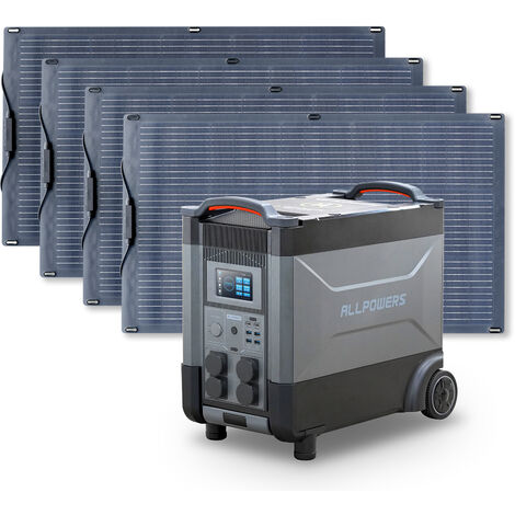 ALLPOWERS 300W Générateur Solaire VOLIX P300 avec SOLAX SE100 PV100W