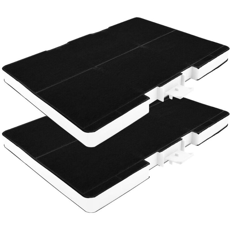Allspares - Filtre à charbon (2 pcs.) pour hottes aspirantes adapté pour Bosch DHZ5346 / 11026771 / 00705432, Siemens LZ53451 et Neff Z5102X1