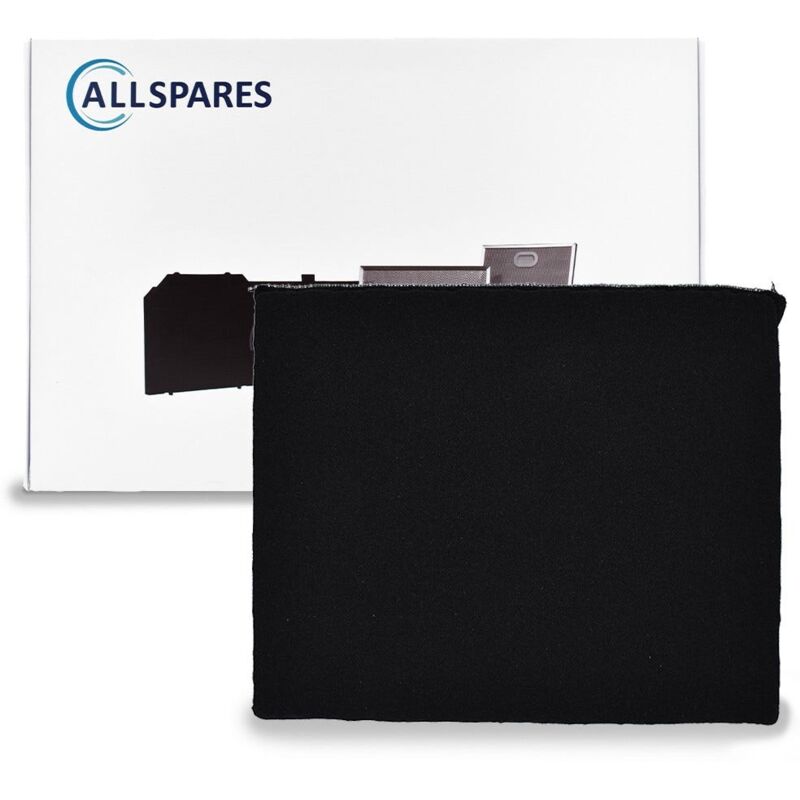 AllSpares Filtre à Charbon longue durée pour hottes adapté pour AEG-Electrolux Zanussi MCFE11 / 9029800563 / Whirlpool Type 20 / CFW020/1 / Elica
