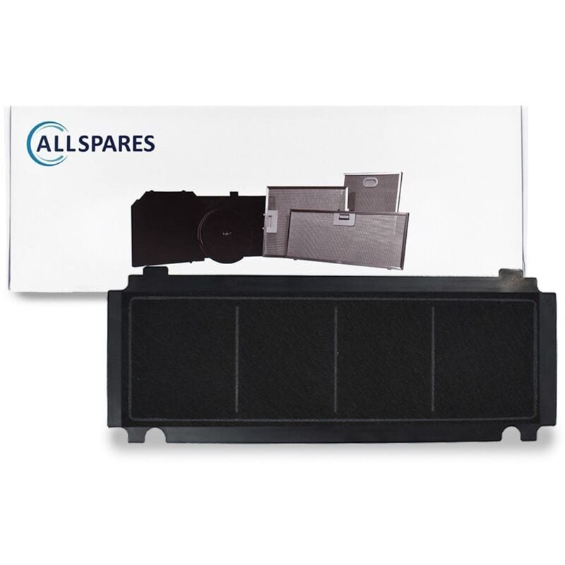 Allspares - Filtre à charbon pour hottes aspirantes adapté pour Airforce AFFCA267I (265x98x14mm)