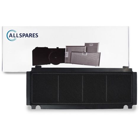 AllSpares Filtre à charbon pour hottes aspirantes adapté pour Airforce AFFCA267I (265x98x14mm)