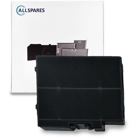 AllSpares Filtre à charbon pour hottes aspirantes - adapté pour Bosch Siemens 11022296, Bosch Constructa CZ51DXA0X0, Siemens Junker et Neff Z51DXA0X0 (211x206x23mm)