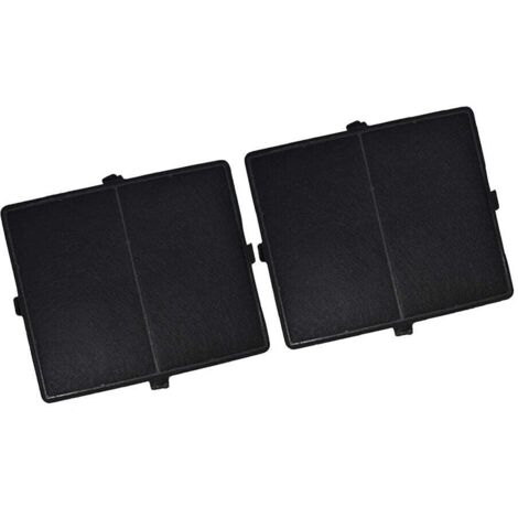 AllSpares Koolstoffilter (2st.) voor Afzuigkappen geschikt voor Miele DKF16-1, 7932320 (283x240x17mm)