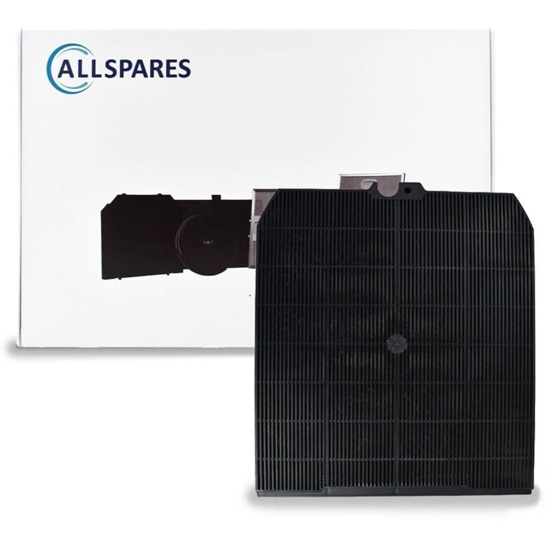 Allspares - Filtre à charbon pour hottes aspirantes adapté pour Falmec nr.3 / 103050107 et Airlux CR1000 (232x211x13mm)