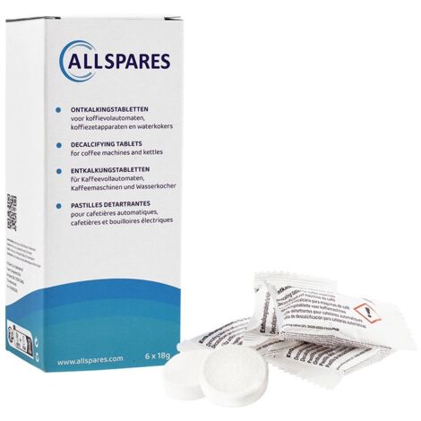 AllSpares Pastilles détartrantes 6st  3x