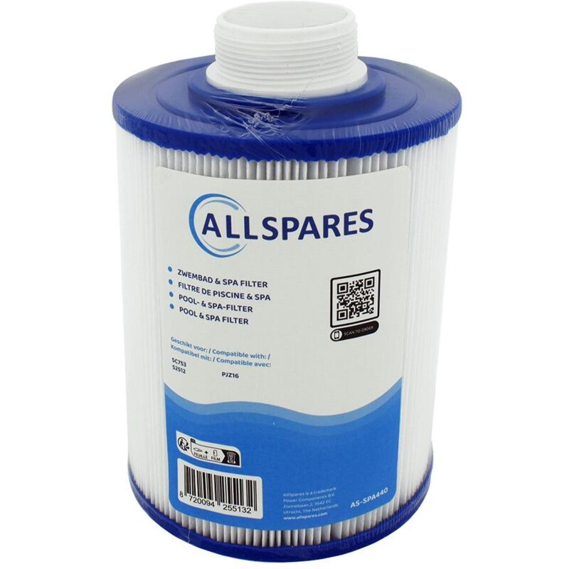 Filtre pour spa SC753 / 52512 / PJZ16