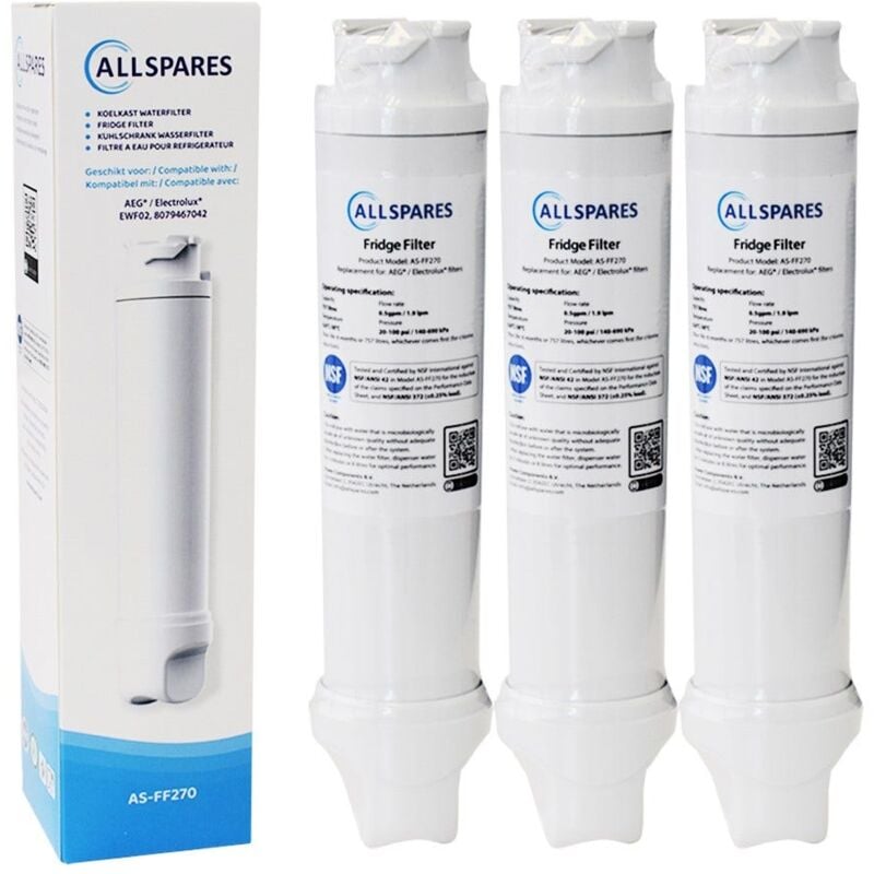 Allspares - Filtre frigo EWF02 / Pure Advantage Ultra / 8079467042