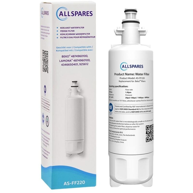 Filtre à eau Allspares AS-FF220