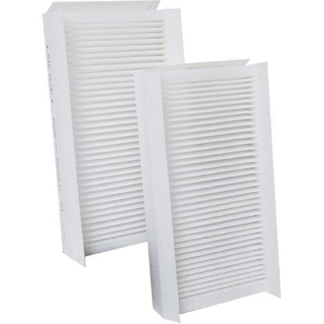 AllSpares WTW-Filter (set van 2) Filterklasse F7/G4 geschikt voor Zehnder ComfoAir 180 (232x120x21mm / 232x120x21mm)