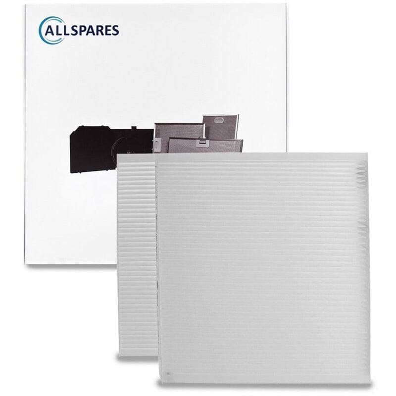 Filtre pour vmc (2pcs) Vasco DX4 / DX5 / DX6 (F7/G4) par Allspares