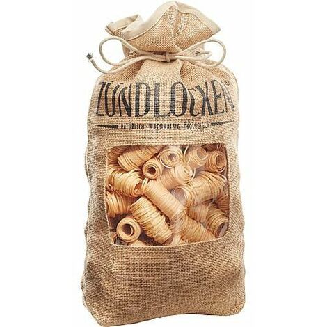 Allumage en sac de jute 100 pcs