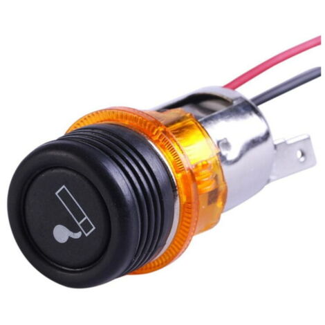 Allume-cigare prise encastrée 12V-24V Orange-RAPANDA