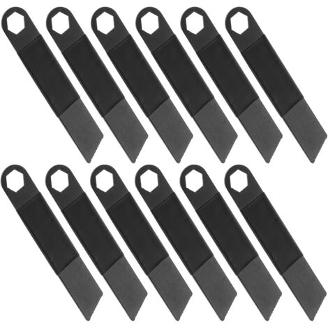 Allume-feu en Acier Inoxydable 12pcs pour Camping et Survie Extérieure, Grattoir Facile à Utiliser Allumage Rapide, pour Chasse et Barbecue en Plein Air