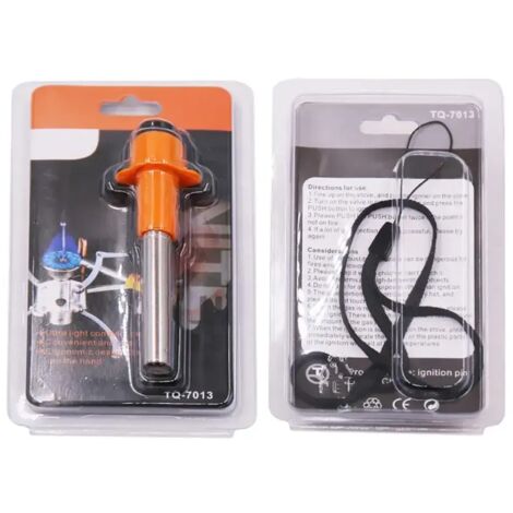 Allumeur électrique sans pile, piézoélectrique, étanche, briquet à impulsion portable, accessoires pour réchauds de camping et de maison, réchauds de camping portables