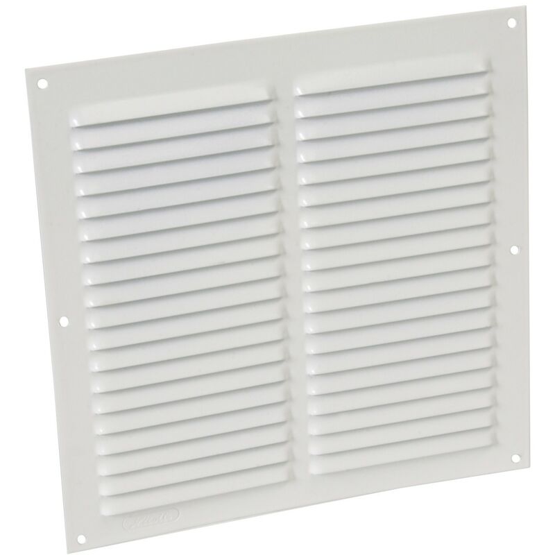 Nicoll - Alluminio laccato bianco con zanzariera: quadrato 30X30