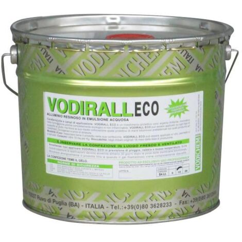 ALLUMINIO RESINOSO VODIRALL ECO LT. 5 IMPERMEABILIZZANTI