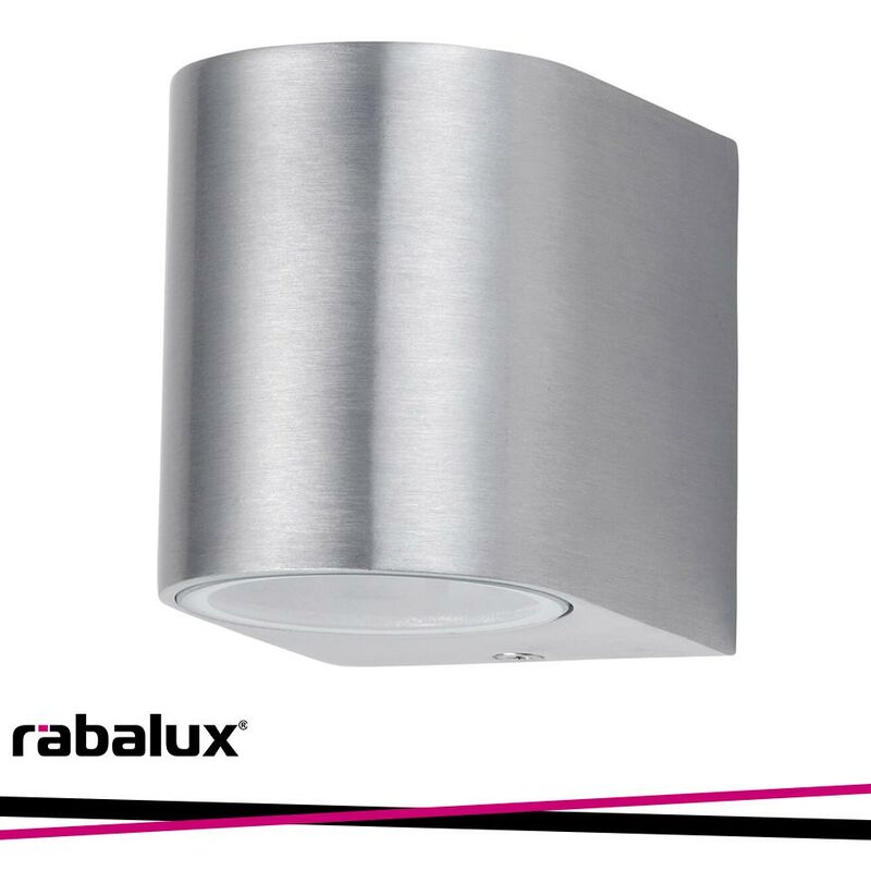 Image of Rabalux - chile, outdoor wall lamp,down lights, without bulb, brushed