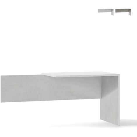 ALLUNGA SCRIVANIA DX ANGOL.CM.162X69X76H OSS.B.CO