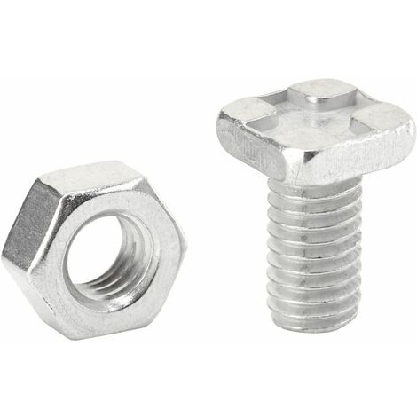 50 Cropped Head High Tensile Greenhouse Nuts & Bolts