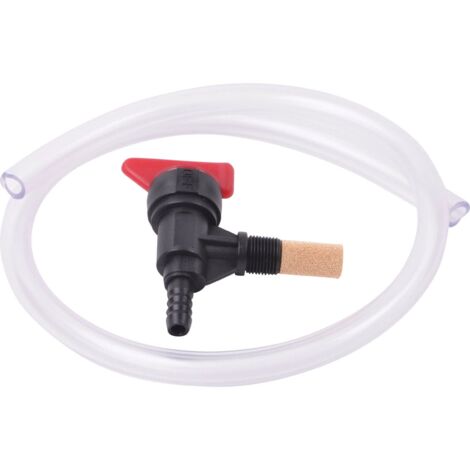 ALM Manufacturing SA141 - Tubo benzina e rubinetto, bianco/nero