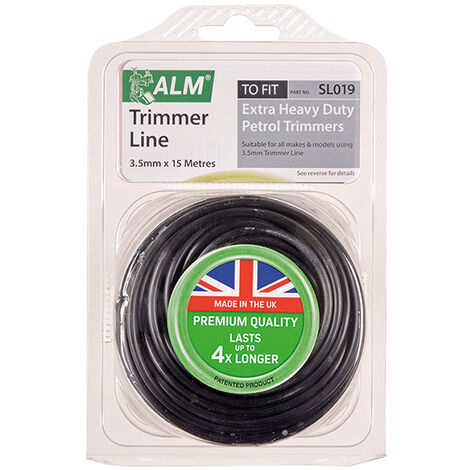 ALM Heavy Duty Professional Strimmer Line Bi-Component 80M x 2.4mm Trimmer Cord 