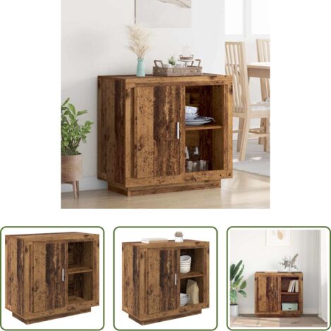 Almacenamiento -  Aparador Madera vieja 80 x 40 x 75 cm Madera de ingeniería