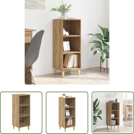 Almacenamiento -  Aparador Roble artesanal 34,5 x 32,5 x 90 cm