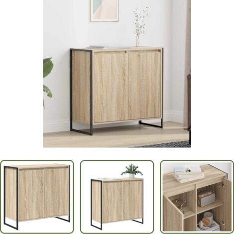 Almacenamiento -  Armario auxiliar Sonoma 79 x 36 x 75 cm Madera contrachapada