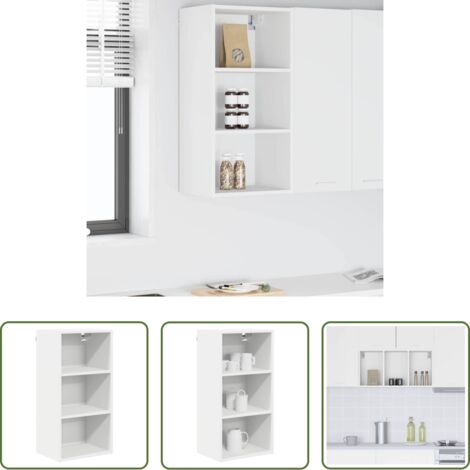 Almacenamiento cocina -  Mueble colgante 40 x 29,5 x 80 cm Madera de ingeniería