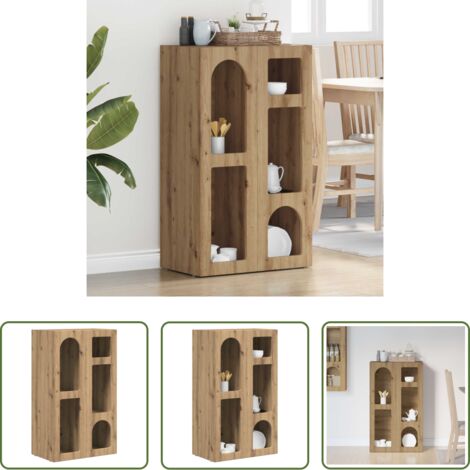 Almacenamiento de cocina -  Aparador Roble artesanal 59 x 35 x 100,5 cm