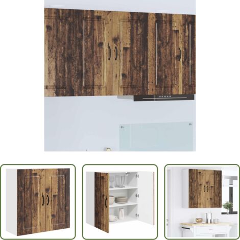 Almacenamiento de cocina -  Mueble de Cocina Kalmar Madera vieja 80 x 31 x 80 cm
