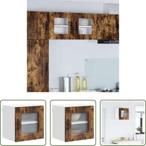 Almacenamiento de cocina -  Mueble de Cocina Kalmar Roble ahumado 40 x 31 x 40 cm