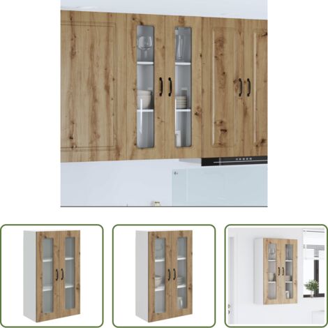 Almacenamiento de cocina -  Mueble de Cocina Kalmar Roble artesanal 60 x 31 x 100 cm