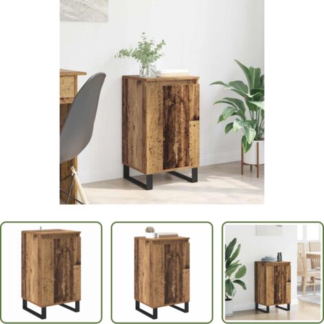 Almacenamiento moderno -  Aparador Madera vieja 40 x 35 x 70 cm Madera de ingeniería