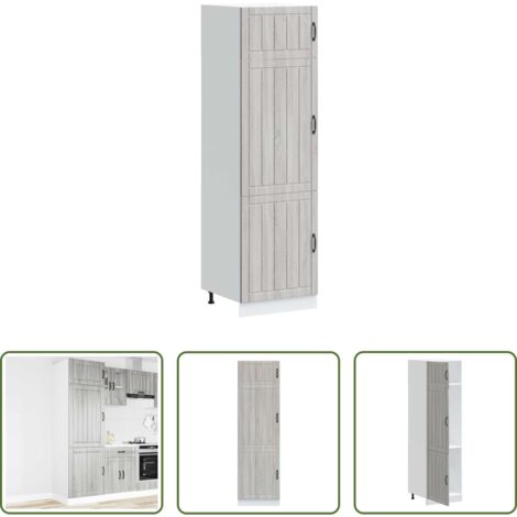 Almacenamiento -  Mueble de cocina Lucca madera de gris sonoma