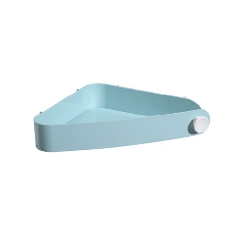 Almacenamiento y organización del baño, jabonera de ducha, estante de baño, azul cielo