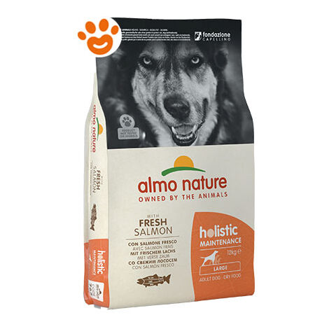 ALMO CROCCHETTE CANE ADULTO HOLISTIC MAINTENANCE DOG LARGE ADULT 12KG SALMONE
