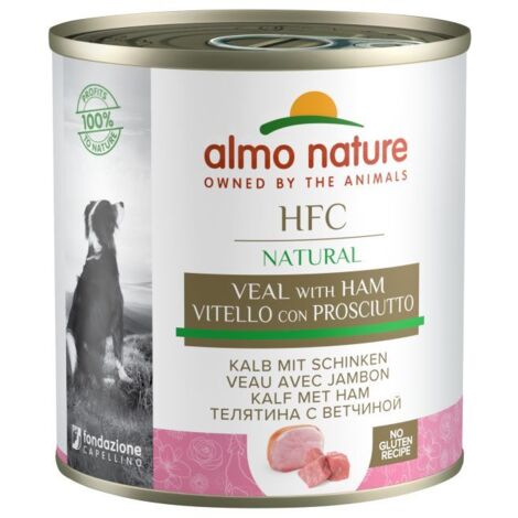 Almo Nature Cane HFC Cuisine in Lattina Vitello e Prosciutto 290gr