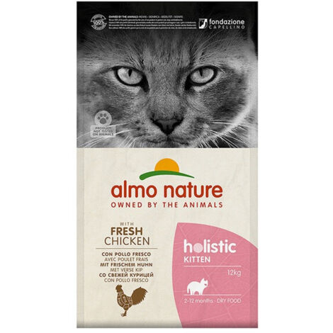Almo Nature Cat Life Maintenance Kitten con Pollo Fresco  - Almo Nature Cat Life Maintenance Kitten con Pollo Fresco - Sacco Da 12 Kg