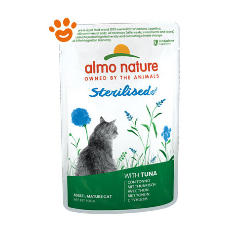Almo Nature Gatto Functional Adult e Mature Sterilised 70gr Tonno