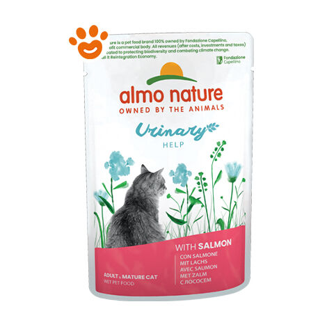 Almo Nature Gatto Functional Adult e Mature Urinary Help 70gr Salmone